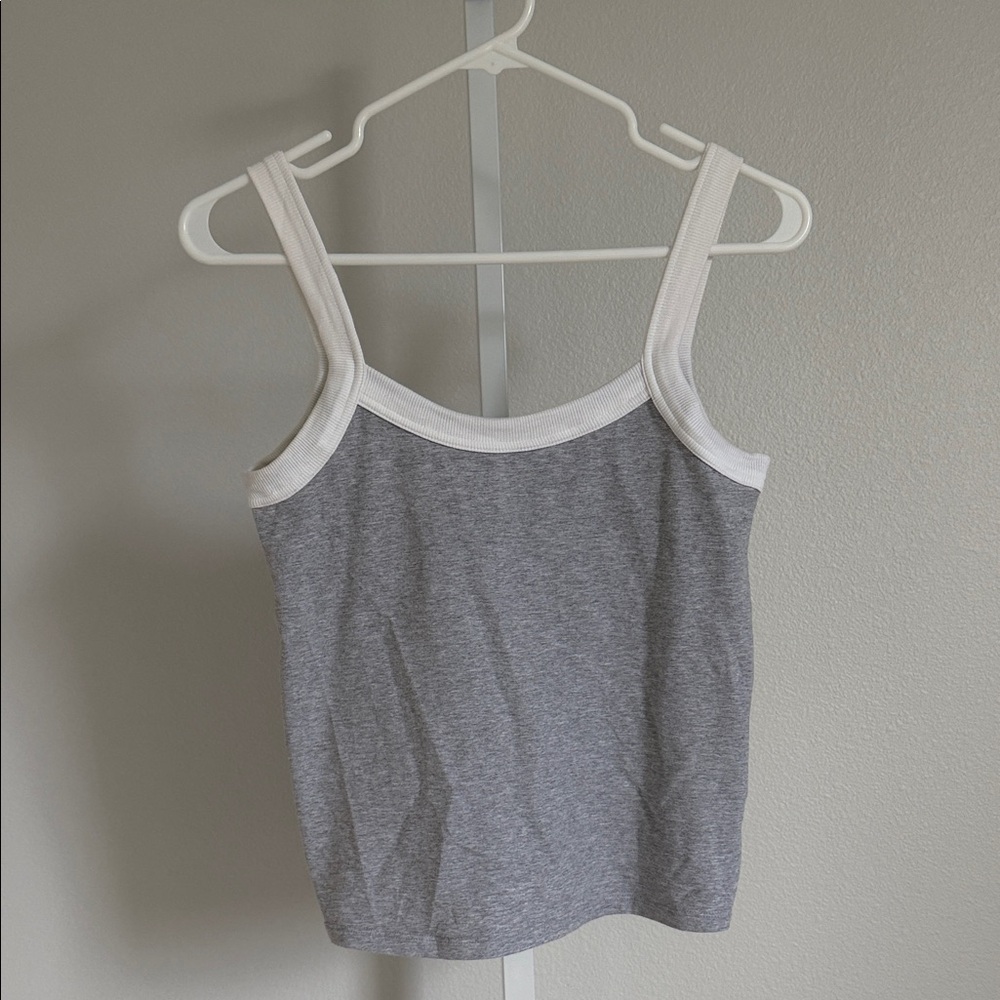 Aritzia Grey Tank Top
